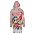 thumbnail image 2 of Happy Valentine’s Day Adorable Goldendoodle Puppy Holding Heart Balloon All Over Print 3D Hooded Duffle Toggle Coat Doodle Dog Lover Gifts Idea - 00030, 2 of 6