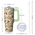 thumbnail image 2 of 30oz Santa Tumbler with Lid and Straw Christmas Stainless Steel Insulated Cup Holiday Gifts, 2 of 5