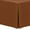 Copper, variant on Ultimate Textile (5 Pack) 8 ft. Fitted Polyester Tablecloth - for 24 x 96-Inch Banquet and Folding Rectangular Tables - 36"H, Copper Brown