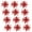 Red, variant on RBCKVXZ 12Pcs 15cm/5.9" Christmas Flowers with Clips Glitter Christmas Tree Ornaments for Xmas Wedding Party Wreath Decoration Clearance