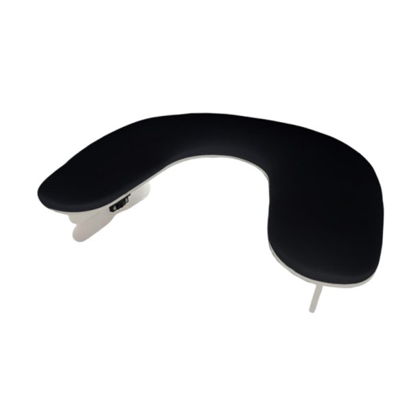 Reposabrazos para uñas acrílicas, almohada reposamanos para uñas, herramienta de manicura, reposabrazos para uñas Negro sin soporte