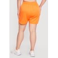 thumbnail image 4 of Women's Plus Size Drawstring High Waisted French Terry Shorts, 4 of 4