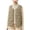 Khaki, variant on HAiming Womens Padded Vest Sleeveless Round Neck Snap Button Solid Color Quilted Coat Trendy Clothes