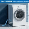 thumbnail image 6 of Washer Drain Pump Assembly for  DC97-19289F  with, 6 of 6
