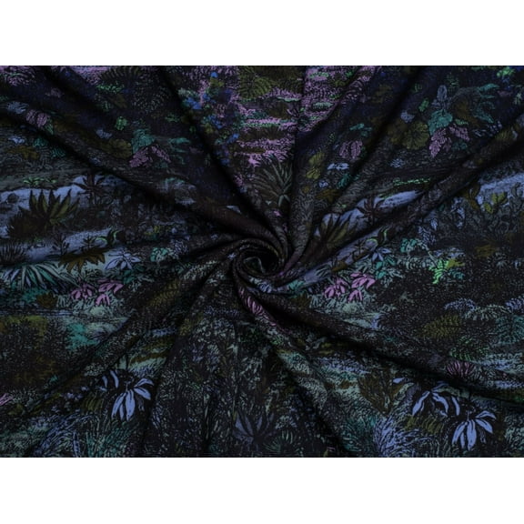 Minerva Exclusive Shrouded Serenity Viscose Challis Fabric - per yard