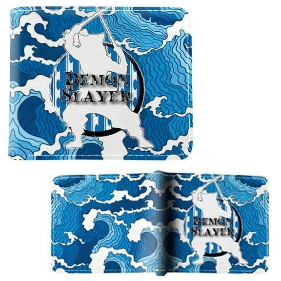 Water Theme - Demon Slayer 4x5" Bi-Fold Wallet