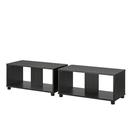Mainstays Adjustable Side by Side or Stacking TV Stand for TVs up to 70 inches, Black Oak - missing parts
