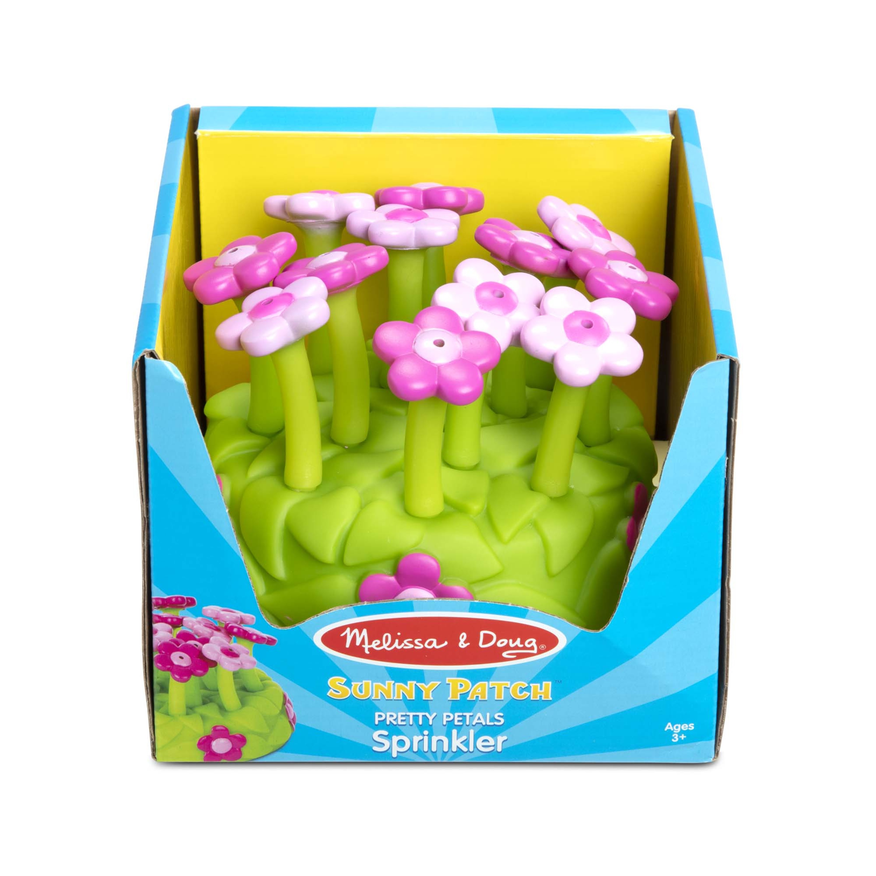 Melissa & Doug Sunny Patch Pretty Petals Flower Sprinkler Toy With Hose Attachment - image 3 of 9