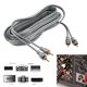 thumbnail image 4 of Cable De Audio De Baja Frecuencia, Cable De Audio De Durabilidad Máxima De 5 M De Longitud De Baja Frecuencia Para La Modificación Del Amplificador De Audio Del Automóvil Para, 4 of 8