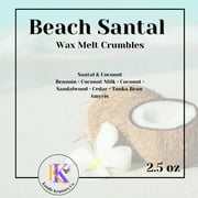 Beach Santal Wax Melt Crumbles