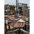 thumbnail image 2 of Outdoor Tablecloth with Umbrella Hole Zipper Funny Dog Printed Round Tablecloth 60" Waterproof Outside Table Cloth Cartoon Diving Dog Cute Patio Table Cover Tablecloths for Picnic Party, 2 of 8