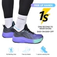 thumbnail image 6 of SUYSTEX Slip in Men Hands Free Wide Toe Box Shoes Slip on Arch Support Wide Sneakers for Running Walking Athletic Plantar, 6 of 6