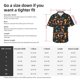 thumbnail image 5 of Balery Colorful Plants Mushroom Camisas hawaianas de manga corta para hombre, camisas playeras de corte holgado, camisas de vacaciones con botones,Small, 5 of 7