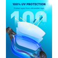 thumbnail image 3 of Paquete de 2 gafas de natación Aegend, sin fugas, para hombres y mujeres adultos, 3 of 8