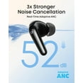 thumbnail image 6 of soundcore P31i Wireless Earbuds – Hi-Res Audio, Adaptive Noise Cancelling, 50H Battery Life, Fast Charging, IP55, Ultra-Portable – Black, 6 of 7