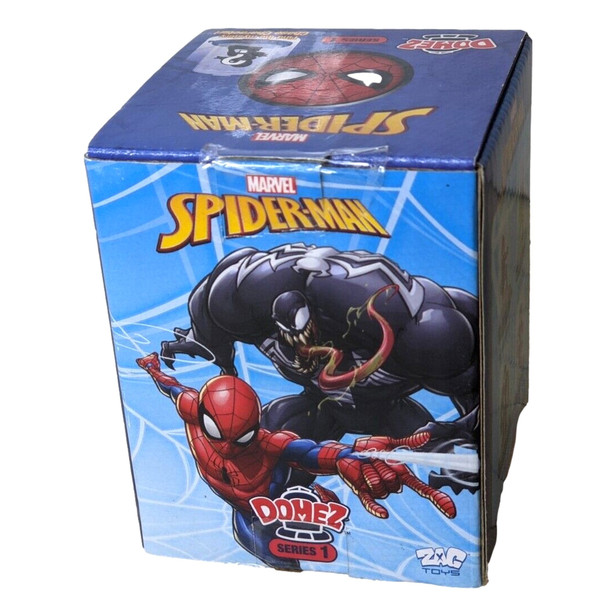Domez 3 Pack Marvel Spider Man Series 1 Blind Box Bag Mystery Mini