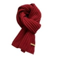 thumbnail image 4 of TQEHS Bufanda de punto cálida para invierno, chales casuales, bufandas de lana a la moda para niñas, L1A4 M2P N7S0, 4 of 5