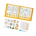 thumbnail image 4 of Pegatinas y libro de viaje, bonitas pegatinas impermeables, juego de pegatinas de gelatina para niños en edad preescolar a partir de 3 años, regalo de Animal, 4 of 8