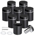 thumbnail image 1 of 8 Pack Standoff Screws 3/4 x 1 Inch Black Sign Standoffs Hanging Acrylic Picture Frame Advertising Screws Kit, 1 of 7