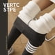 thumbnail image 4 of Forro Polar Para Mujer, Mallas Gruesas Elásticas De Cintura Alta Con Tira De Hilos, Pantalones De Yoga Cálidos Térmicos Para Invierno, Pantalones Para Senderismo Y Correr Minnieouse HA046624-05, 4 of 6