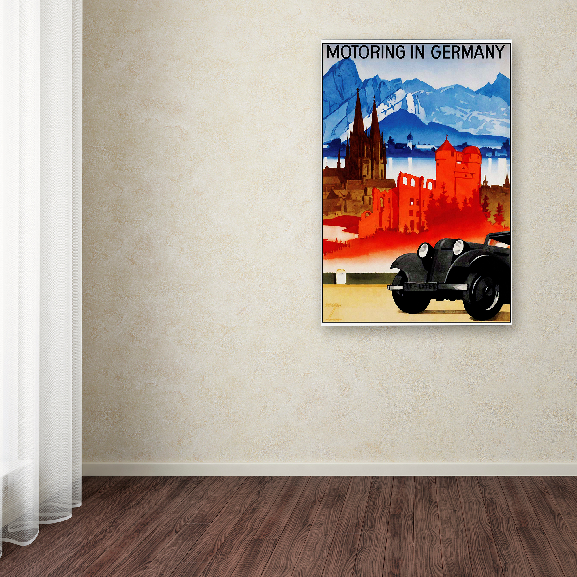 Trademark Fine Art 'Travel 52' Canvas Art by Vintage Lavoie