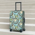 thumbnail image 6 of Hirioo Boho Dreamcatcher 1 for Elasticity Suitcase Cover (No luggage Included) Durable Luggage Protector Fits 18-32 Inch Luggage-Small, 6 of 7