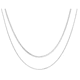 thumbnail image 1 of Collar Xtellar Multicapa Cadena De Oro Plata Joyería Mujer Color Plateado, 1 of 4