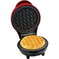 thumbnail image 3 of Kitchen Selectives Electric Mini Waffle Maker, Red, 3 of 6