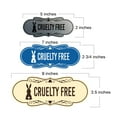 thumbnail image 5 of Designer Cruelty free Sign (Black) - Large, 5 of 5