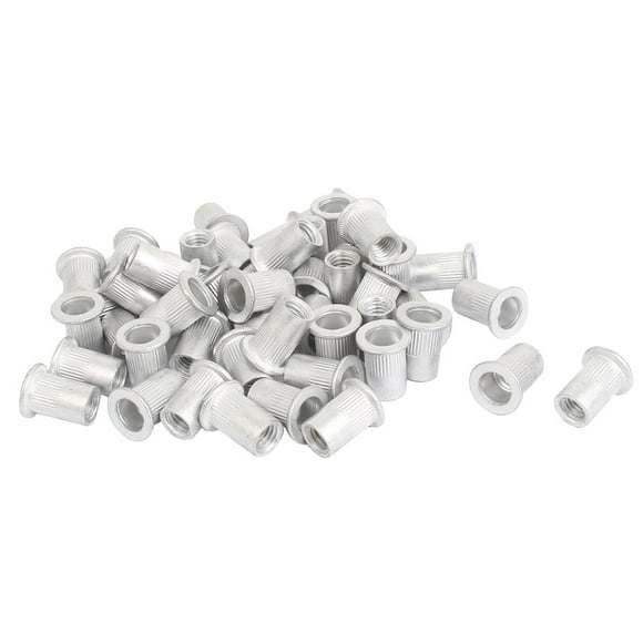 Unique Bargains M8 Filetage Aluminium Rivet Écrou Insert Dadi 50pcs