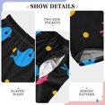 thumbnail image 4 of Colorful Birds Pattern Pajama Pants Soft Lightweight Lounge Pants Bottoms Sleep Pants Warm Comfy, 4 of 9