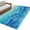 Blue, variant on 3'x5' Rug for Living Room Bedroom, Teal Blue Ombre Washable Area Rugs Non-Slip Carpet Mats, Summer Beach Abstract Ocean Wave Indoor Low Pile Area Rug Runner for Kitchen, Mudroom