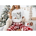 thumbnail image 4 of It’s the Most Wonderful Time of the Year Snowman Graphic Sweatshirt | Funny Winter Holiday Design | White Pullover, 4 of 6