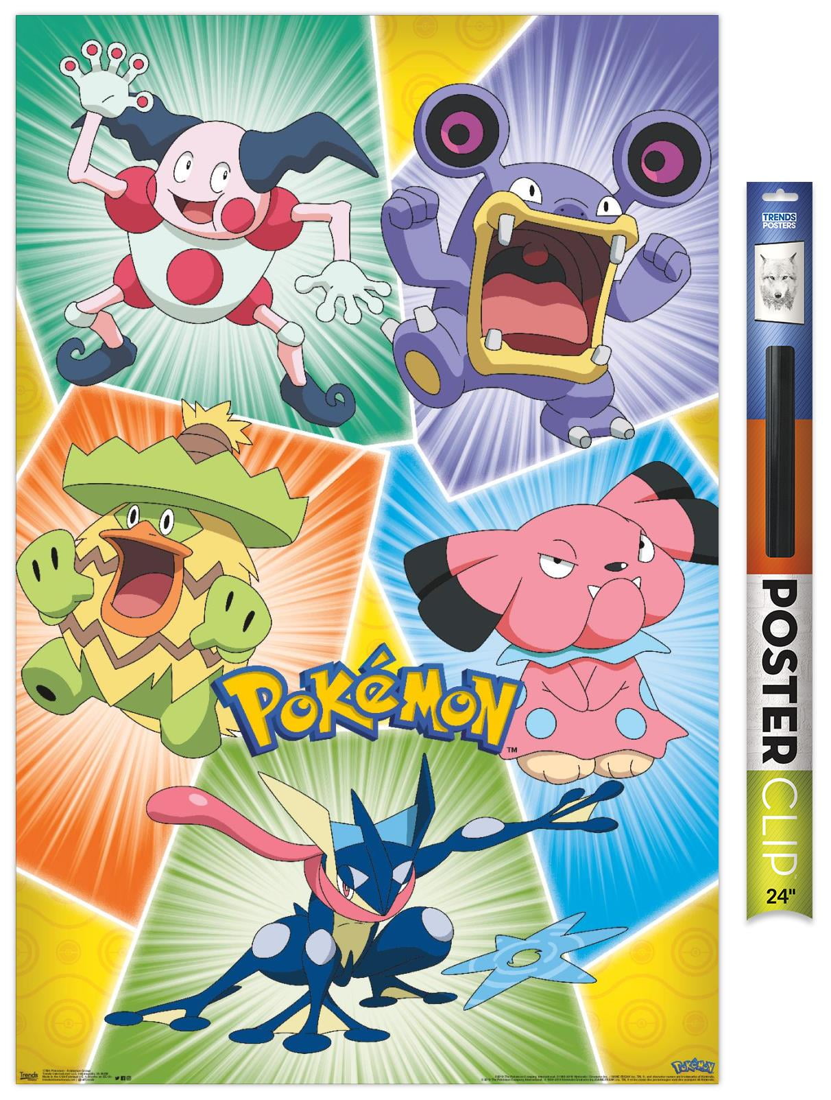 Pokemon Stickers and Posters 