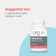 ARG Mastica Digestive Support - Supports Digestive Comfort - Delivers 1000 mg Chios Mastic Gum Resin per Serving - Vegetarian & Hypoallergenic - 120 Servings - 240 Capsules
