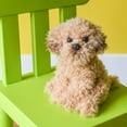 thumbnail image 7 of DEMDACO Labradoodle Dog Golden Brown 10 inch Children's Soft Plush Stuffed Animal Toy, 7 of 7