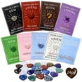 thumbnail image 1 of Tarjetas de San Valentín UKM Crystal Rock con gemas en forma de corazón, paquete de 24, 1 of 6