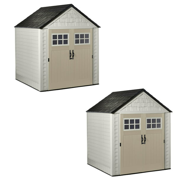 Resin Outdoor Storage Shed Sand, Storage Sheds Plastic Rubbermaid