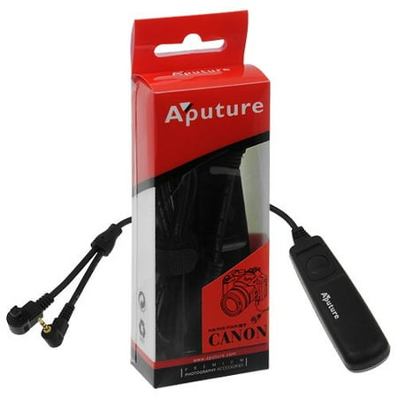 Rs 60e3 Replacement - Aputure Shutter Release Cable - 1C/3C Camera Remote for All Canon DSLR Cameras (Replaces Canon's RS 60-E3 + RS 80-N3)