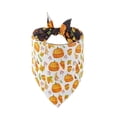thumbnail image 1 of TIELUTT Thanksgiving Dog Bandana Fall Pet Scarf Adjustable Pumpkin Turkey Maple Leaf Triangle Bib Thanksgiving Clothing Clothing Dog Chain with Name Dog Custom Reflective Dog Color for Dogs Boy Dog L, 1 of 8