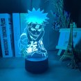 thumbnail image 3 of 3D Anime 16 Color LED Lámpara Touch Control remoto Kid Dormitorio Night Light (A), 3 of 9