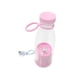 thumbnail image 5 of Licuadora eléctrica de viaje personal de 420 ml, vaso para licuadora de picnic, multifuncional Rosa, 5 of 9