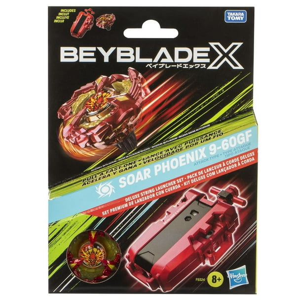 Beyblade X Soar Phoenix 9-60GF Deluxe String Launcher Set - Walmart.ca