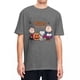 thumbnail image 3 of Camiseta de Peanuts, Charlie Brown y Snoopy, camisetas de truco o trato, camisetas de manga corta, camisetas de verano de algodón, ropa de gran tamaño con cuello redondo, 3 of 5