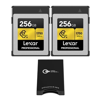 Sony TOUGH 160GB CFexpress Type-A Memory Card, 2-Pack, Bundle with