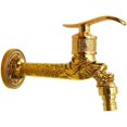 thumbnail image 1 of Grifo de lavadora de cobre de cuatro puntos y apertura rápida para mujer, juego de pistola rociadora de lavado para mujer, dorado, largo, grifo de lavadora, 1 of 4