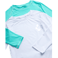 thumbnail image 3 of Real Love Girls' Rash Guard - 2-Pack Quick Dry Long Sleeve Swim Shirts for Girls (Sizes: 2T-16), 3 of 7