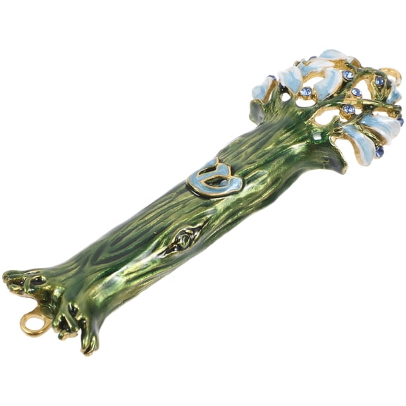 LAMIRO Decorative Door Accent Antique Door Decor Blessing Mezuzah Adornment with Scroll