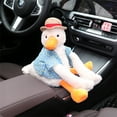 thumbnail image 1 of Wangsaura Talking Duck Doll Paper Towel Sculpture Plush Hanging Storage Box, 1 of 9