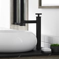 thumbnail image 4 of Avallon Single Hole, Single-Handle Wheel, High Arc Bathroom Faucet in Matte Black, 4 of 11